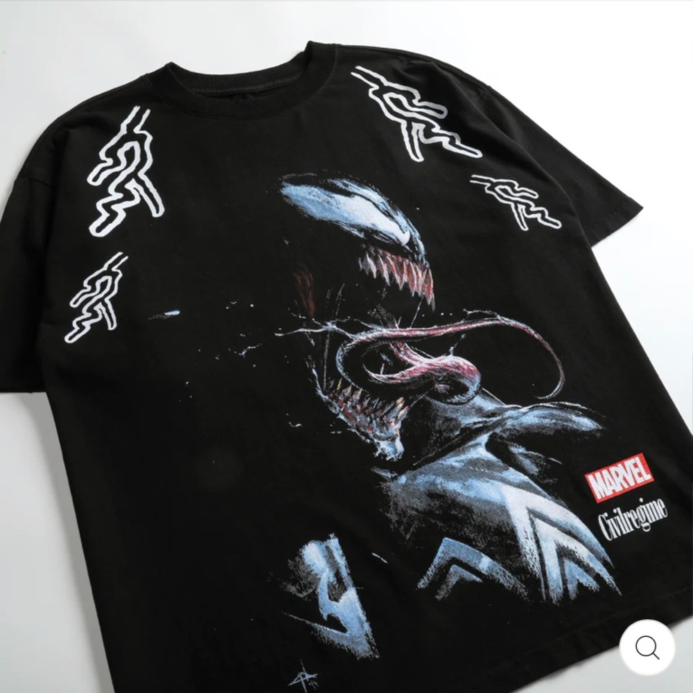Darc Sport X Civil Regime Venom black shirt size medium